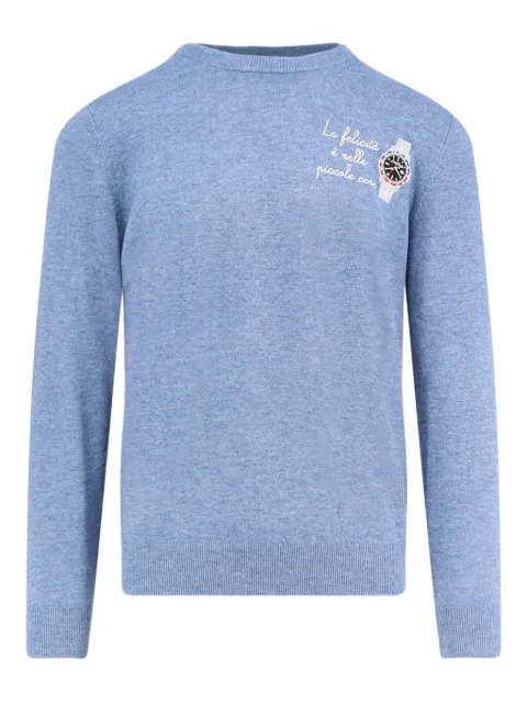 MC2 Saint Barth embroidery crew-neck sweater