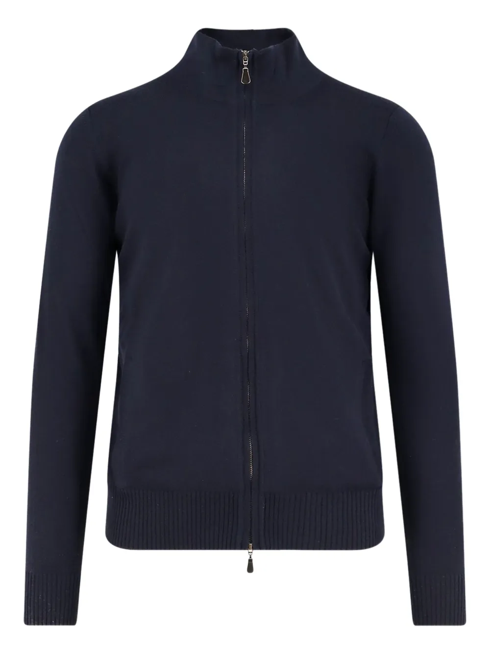 ALPHA STUDIO zip-fastening high-collar cardigan | azul | Image 1