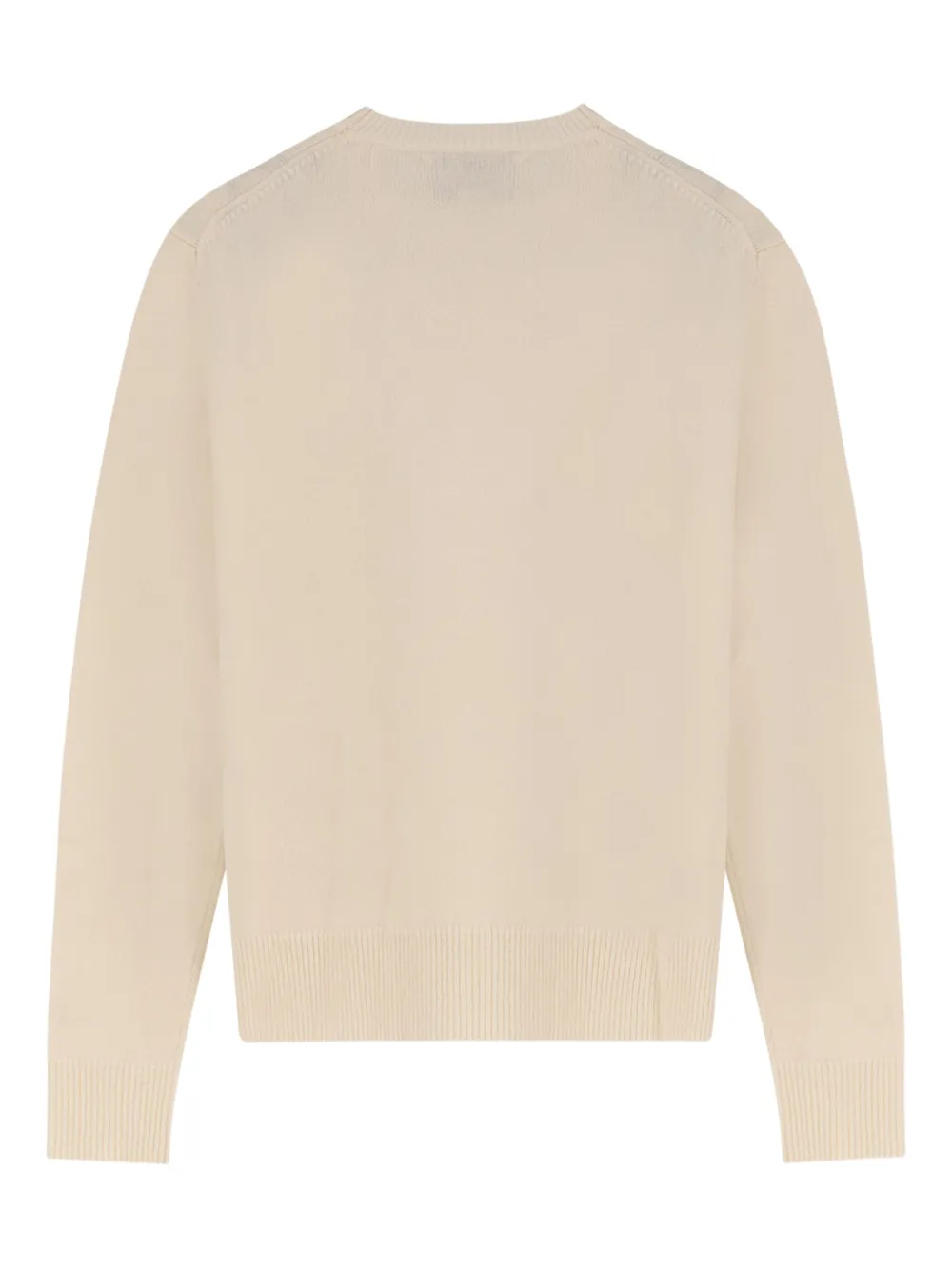 Mc2 Saint Barth Sorbonne Embroidered-logo Sweater In Neutral