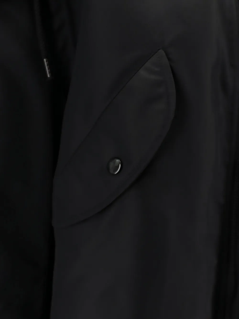 Aspesi Hooded Coat In Black