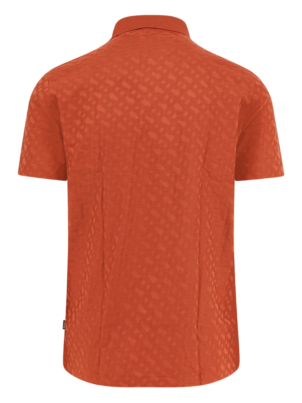 BOSS cotton polo shirt - Oranje