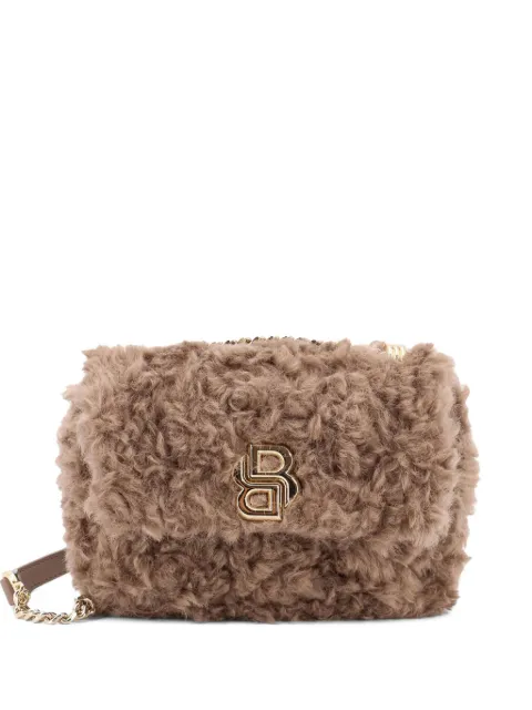 BOSS ICON S faux-fur shoulder bag