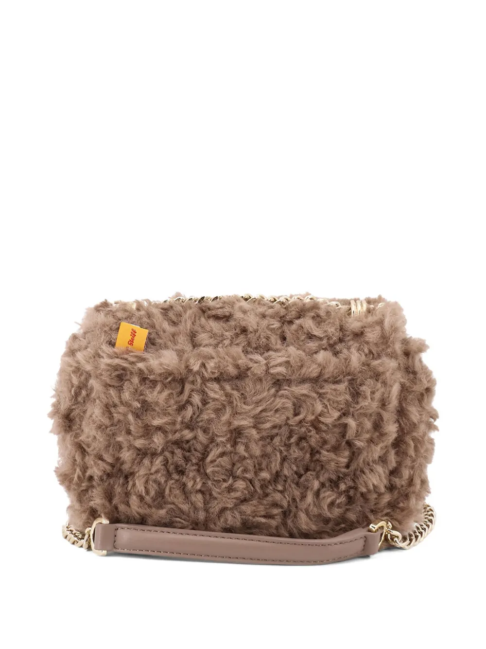 BOSS ICON S faux-fur shoulder bag - Beige