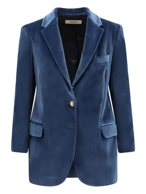 SAULINA Antonia notched-lapels blazer