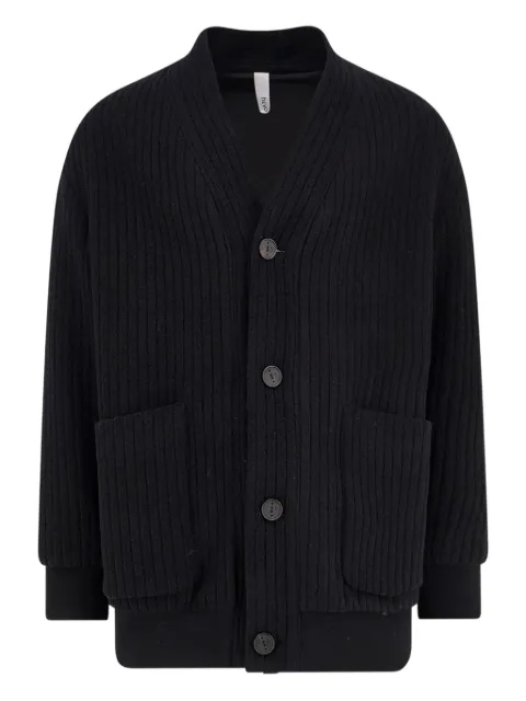 Hevo Cimino patch-pocket ribbed coat