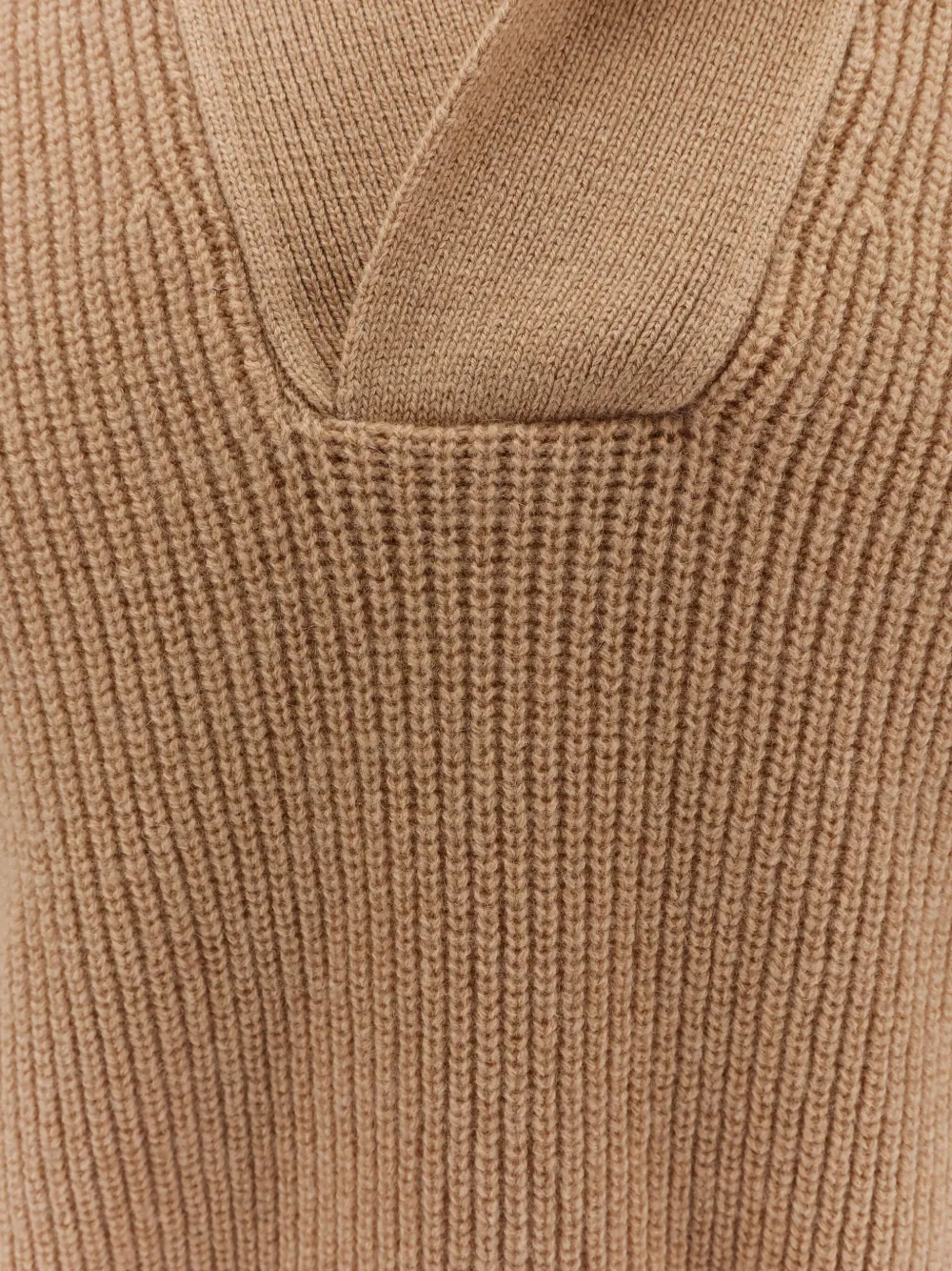 Laneus Wool And Cashmere Blend Sweater In Brown