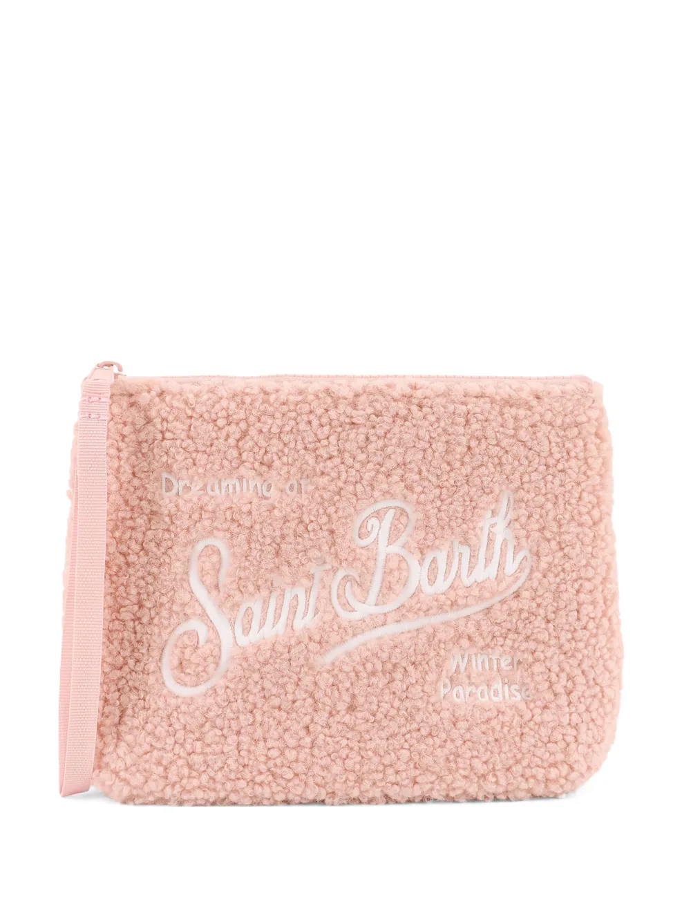 MC2 Saint Barth Clutch com logo bordado | Rosa | Image 1