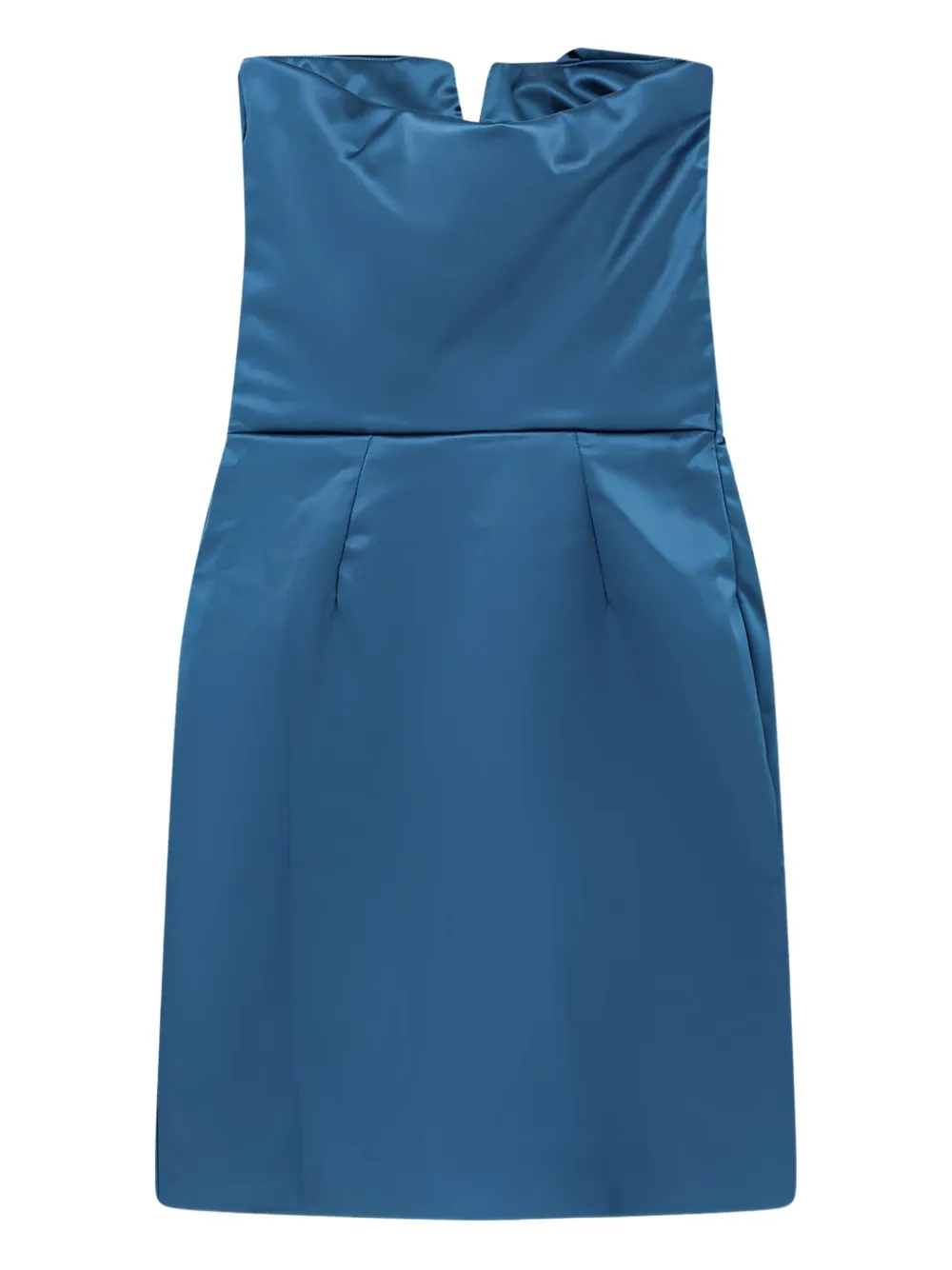 CHIARA BONI La Petite Robe Arya strapless mini dress - Blauw