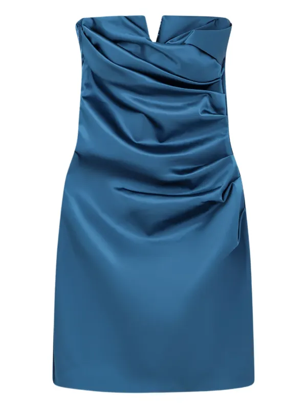 CHIARA BONI La Petite Robe Arya Strapless Mini Dress | Blue | FARFETCH GE CHIARA BONI La Petite Robe Arya Strapless Mini Dress | Blue | FARFETCH GE