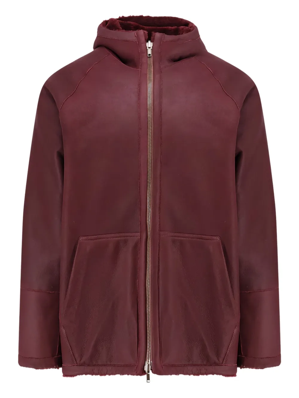 Salvatore Santoro chamarra reversible con capucha de lana | Chamarras de piel | Image 2