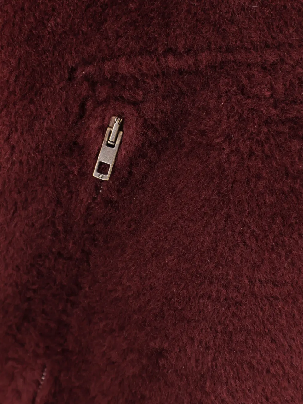 Salvatore Santoro Omkeerbaar lammy jack met capuchon en rits Rood