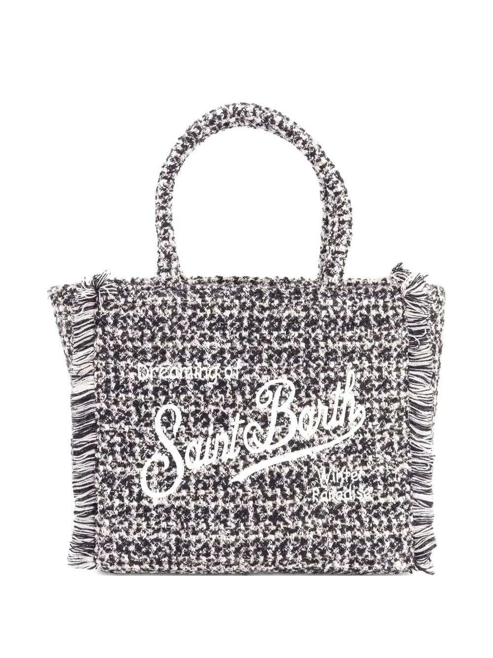 MC2 Saint Barth fringed-detail tote bag | Schwarz | Image 1