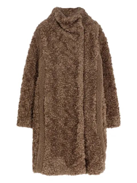 BOSS faux-fur coat