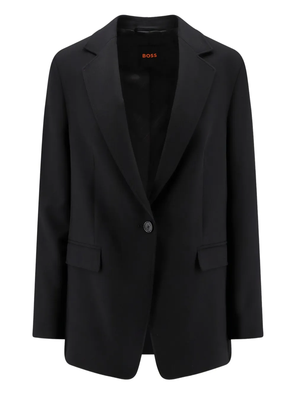 Hugo Boss Boss Women Jabla Single-breasted Blazer In Black