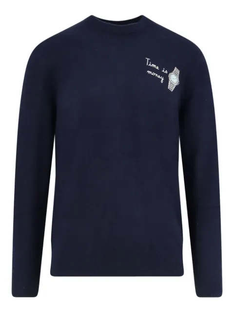 MC2 Saint Barth suéter bordado con cuello redondo