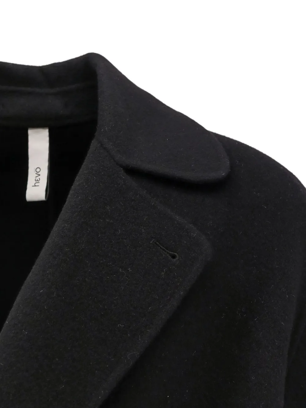 Hevo Jack met dubbele rij knopen en klepzakken Zwart