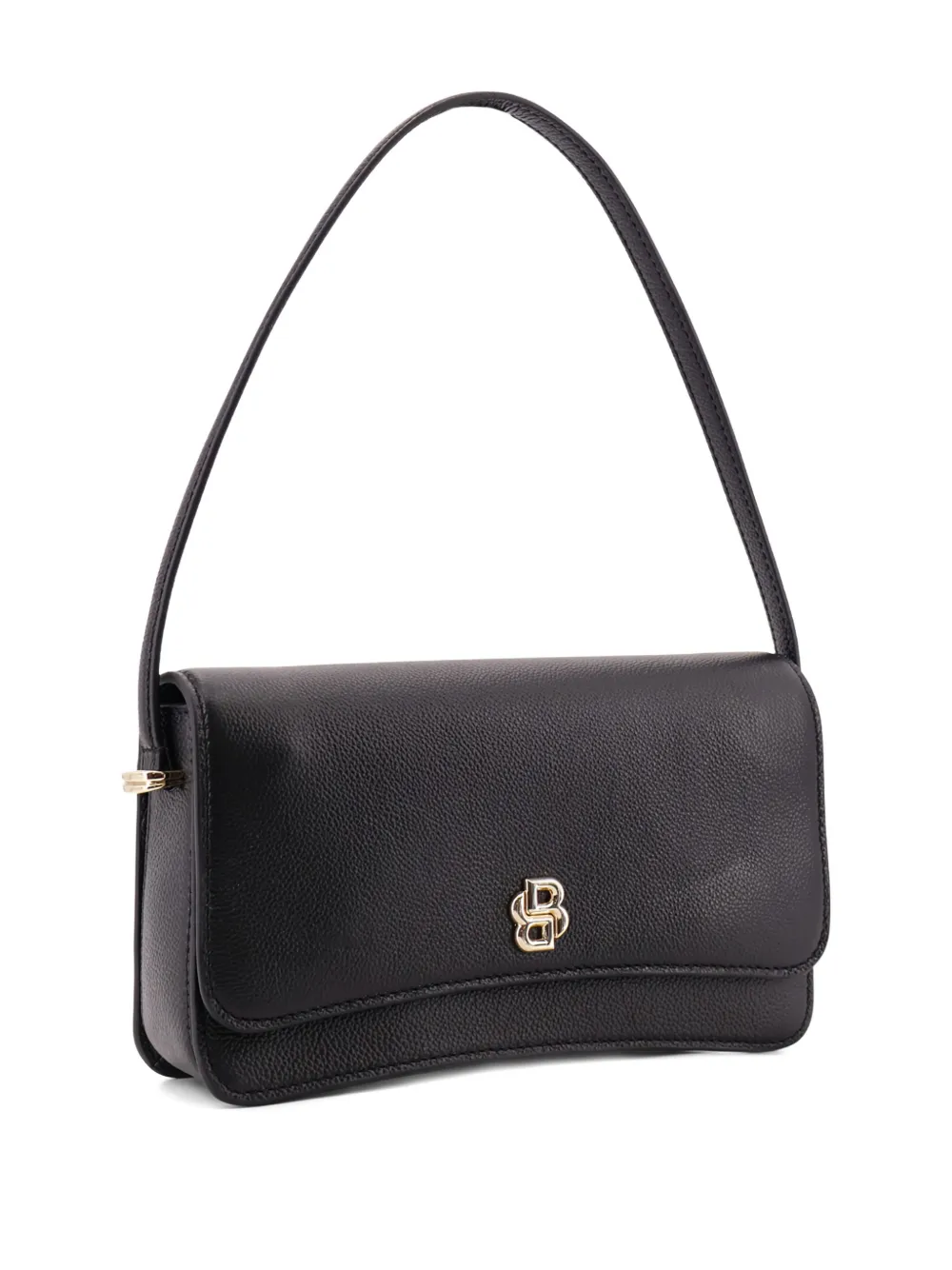 Hugo Boss Boss Women Boss Beyond Leather Shoulder Bag In Black