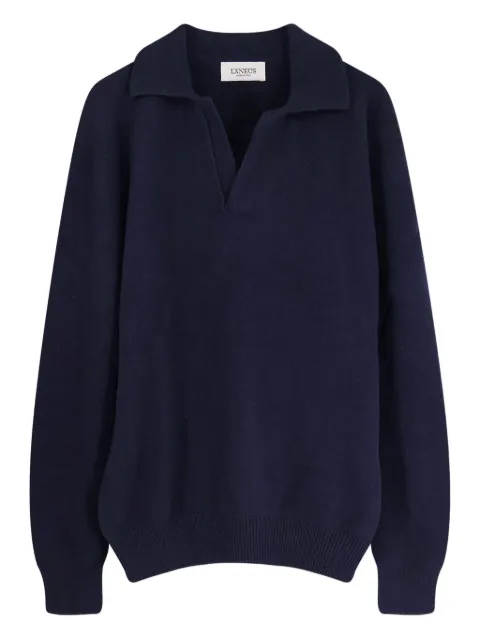 Laneus suéter de canalé