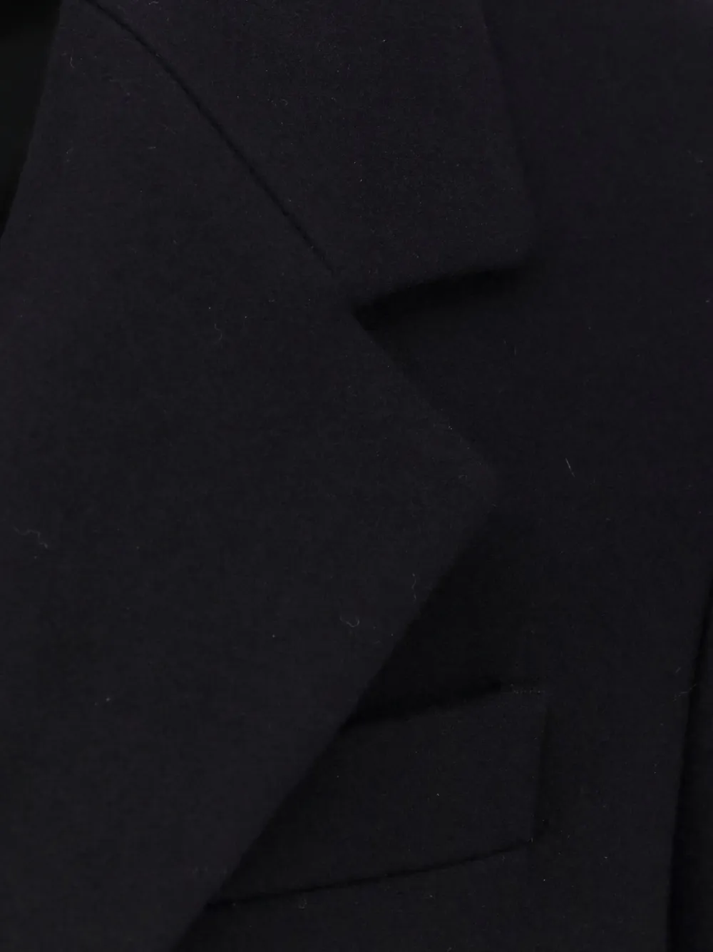 Hevo Virgin Wool Coat With Satin Lining In Multi