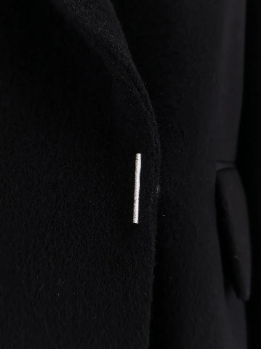 BOSS Callafy kasjmier jas met puntige revers Zwart