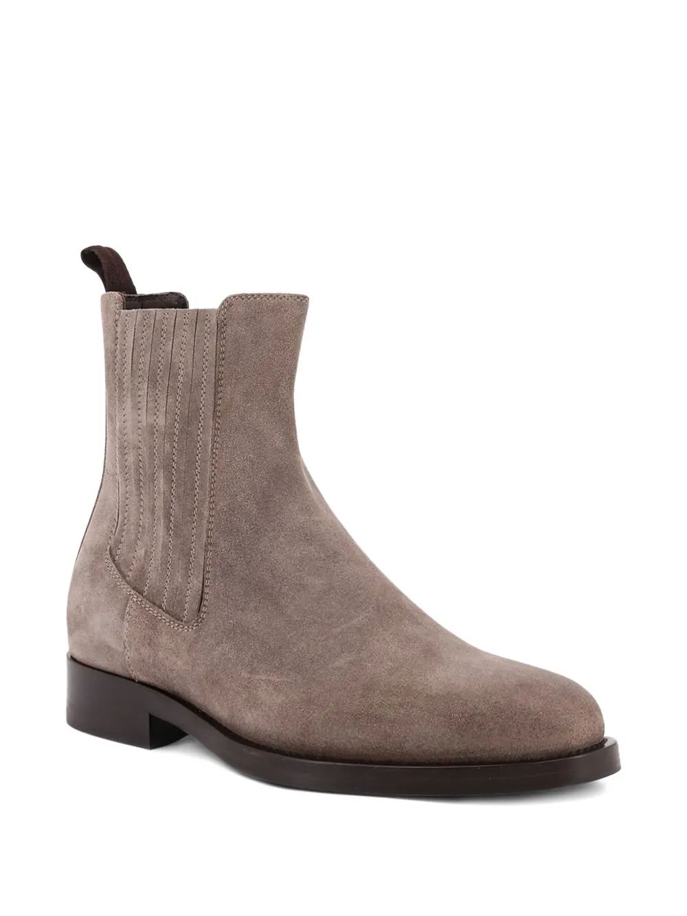 Brunello Cucinelli elasticated side suede boots | Chelsea Boots | Image 2
