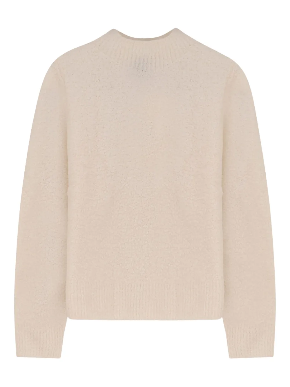 Hugo Boss Fubrina Wool And Cashmere Sweater In Neutral