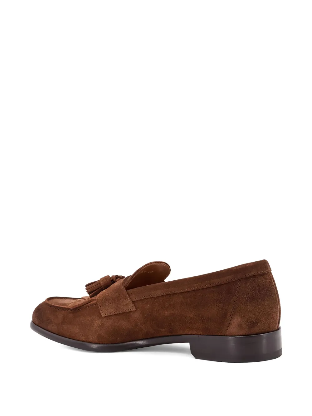 Doucal's Loafers met franje Bruin
