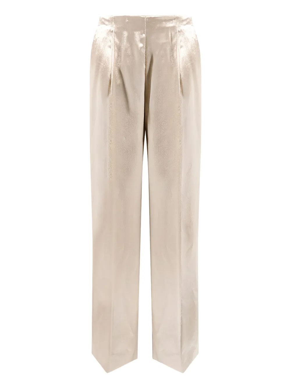Alberta Ferretti pinces slant trousers | Neutrals | Image 1