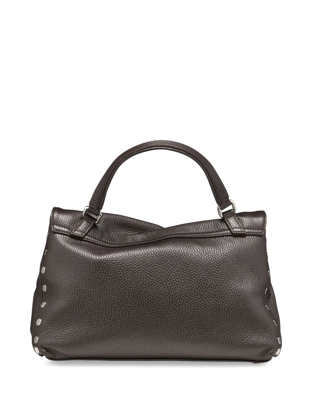 Zanellato Postina leather shoulder bag - Bruin