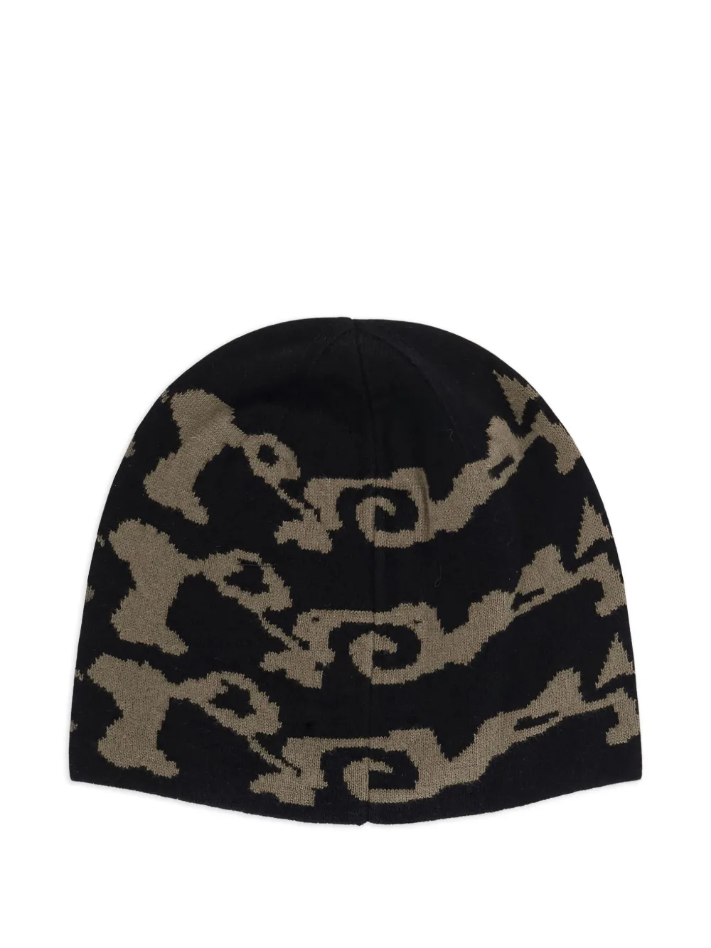ROA logo-print beanie | Black | Image 1