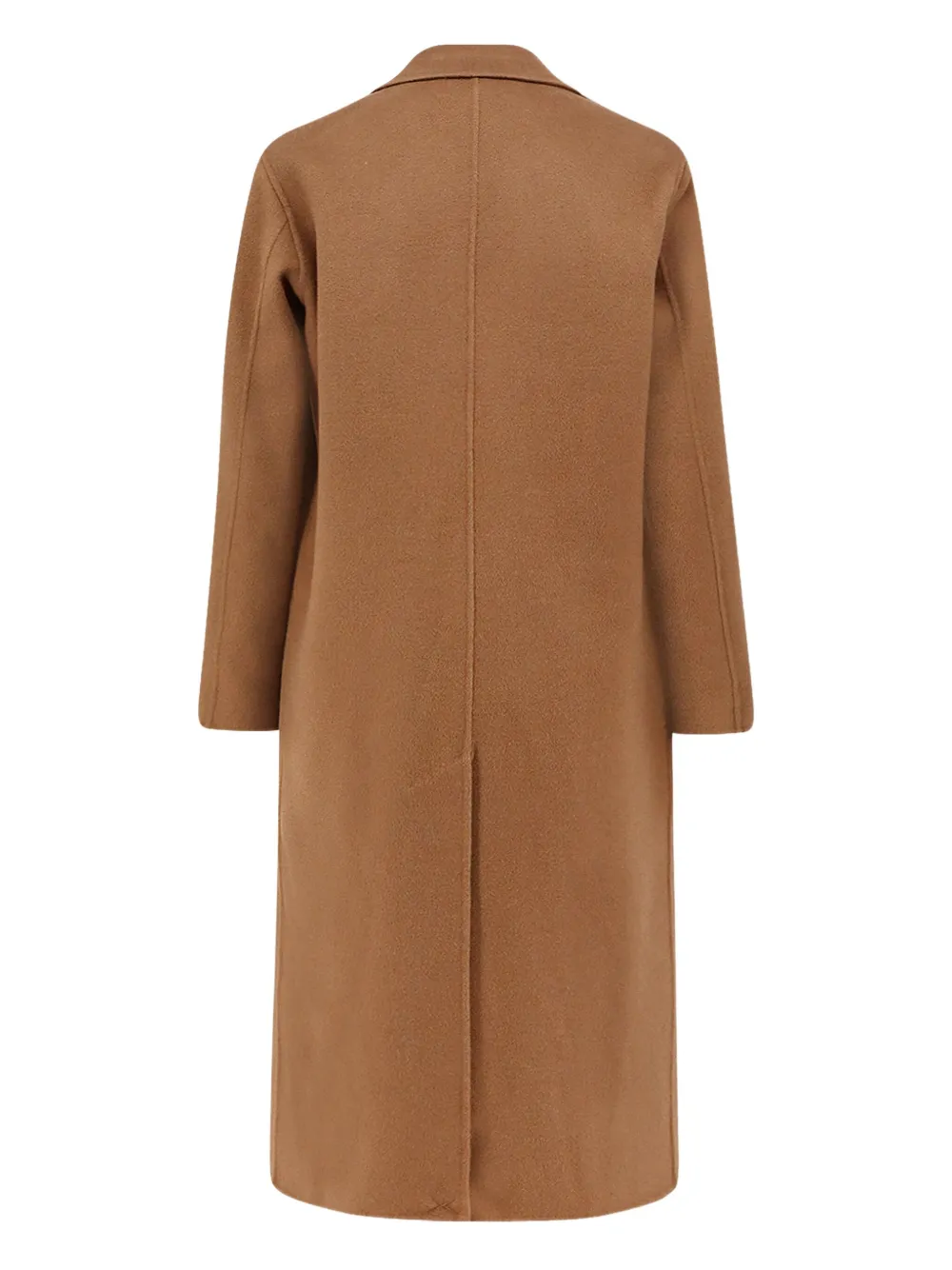 Paltò Double-breasted Peak-lapel Coat In Multi