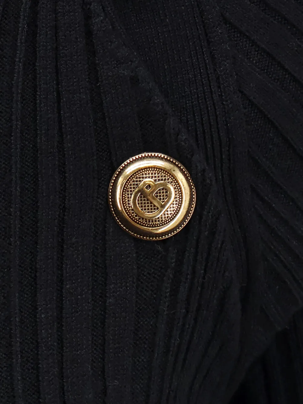 Chiara Boni La Petite Robe Mock-neck Sweater In Black