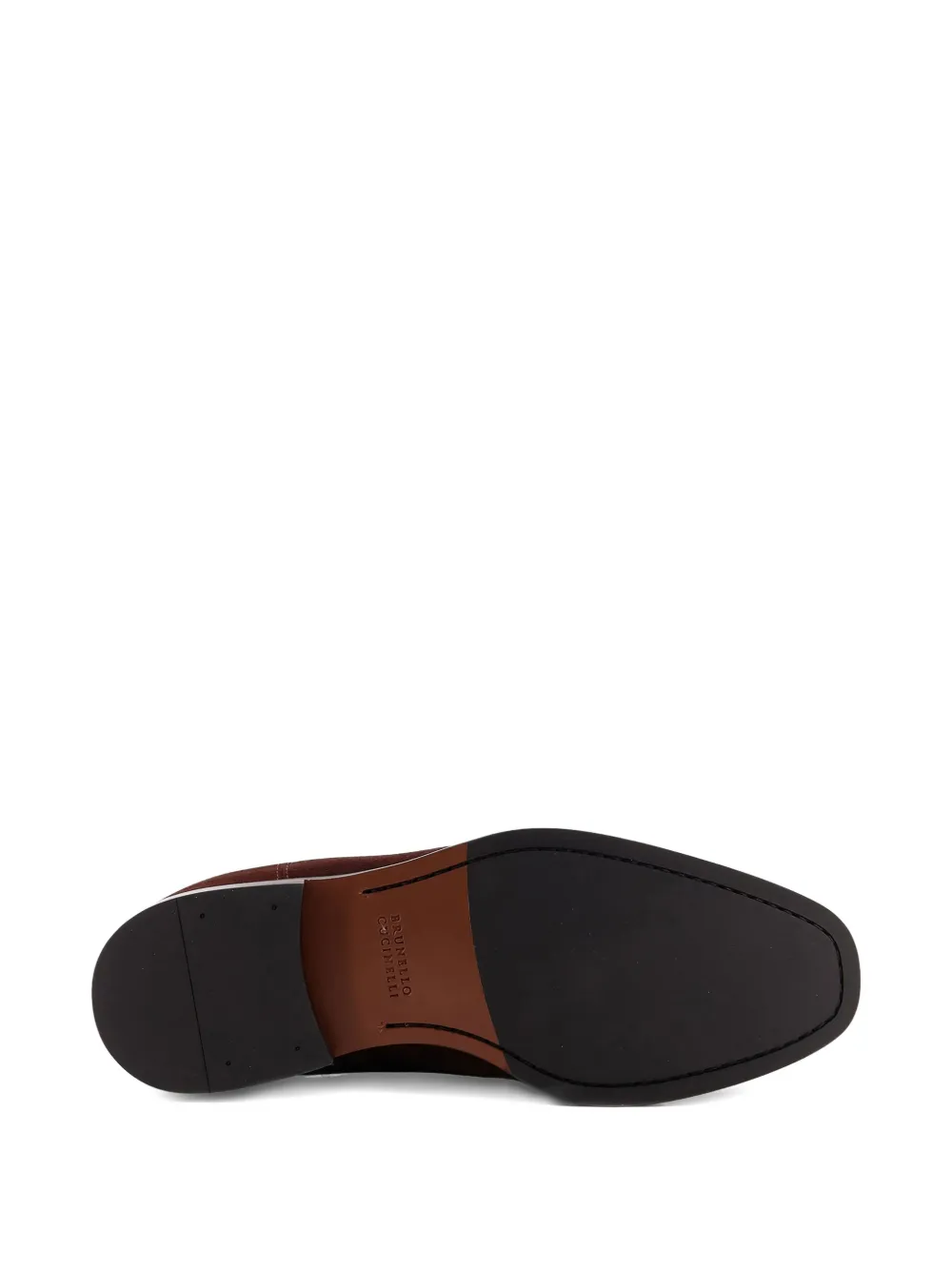 Brunello Cucinelli Laarzen met elastisch vlak Bruin