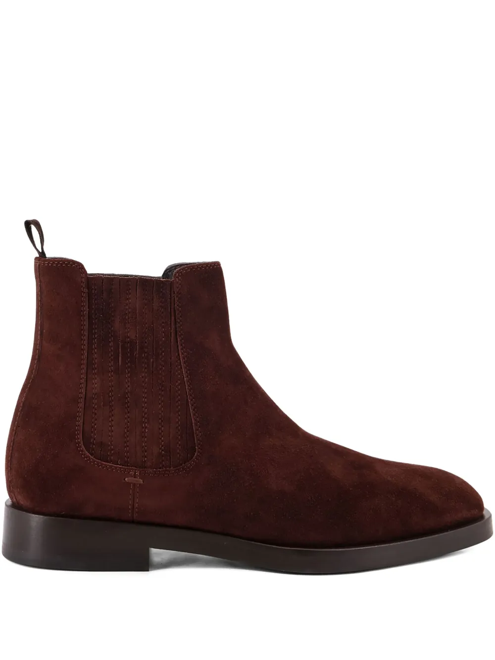 Brunello Cucinelli bottes en daim à empiècements élastiqués | marron | Image 1