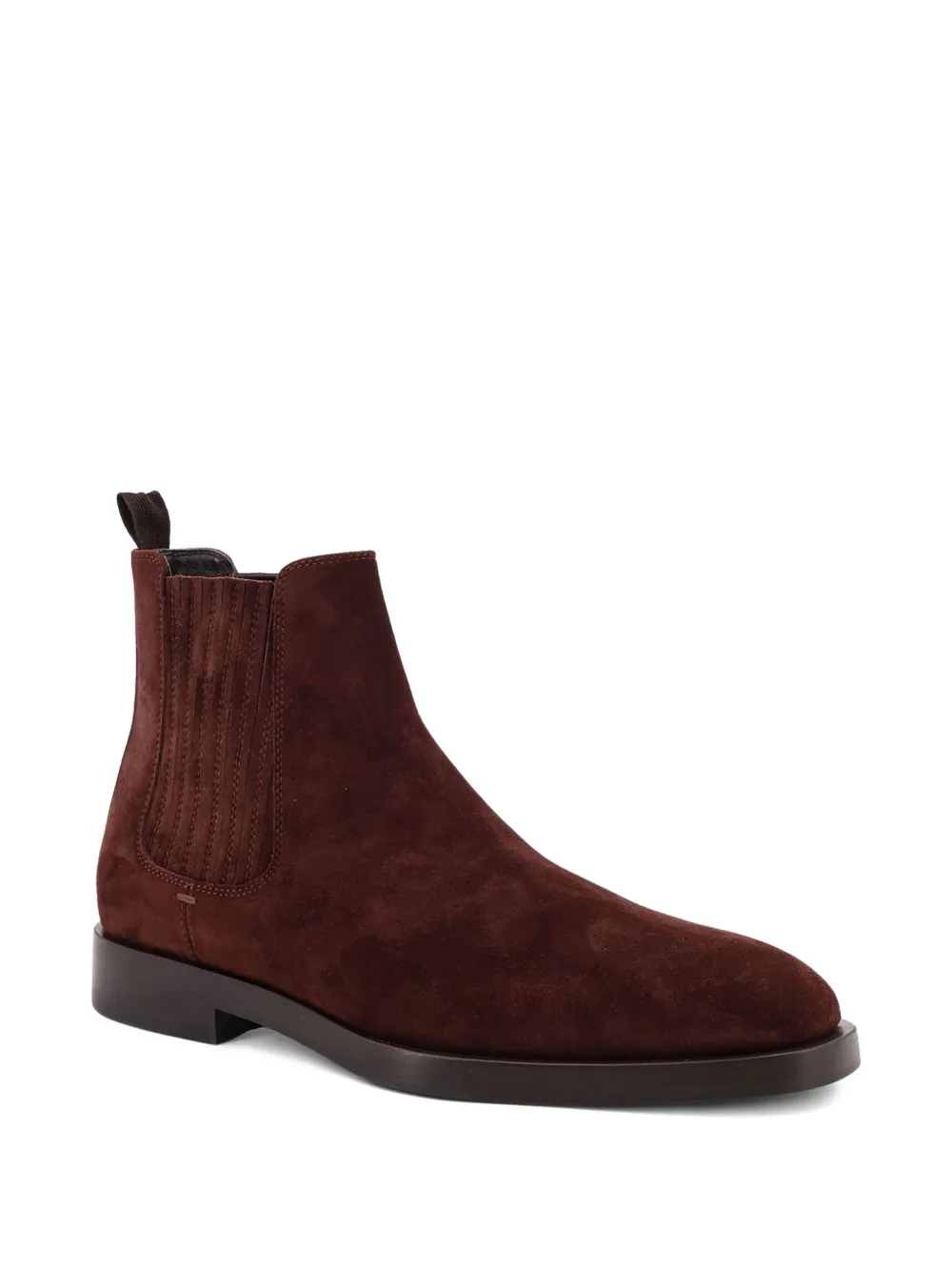 Brunello Cucinelli bottes en daim à empiècements élastiqués | bottines chelsea | Image 2