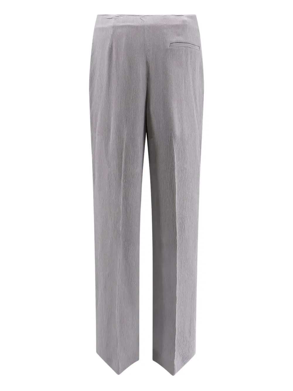 Alberta Ferretti dart crepe trousers - Grijs
