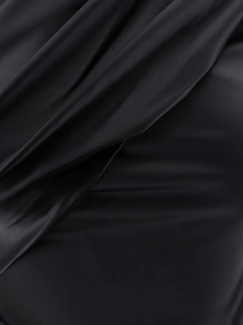 Chiara Boni La Petite Robe One-shoulder Draped Mini Dress In Multi