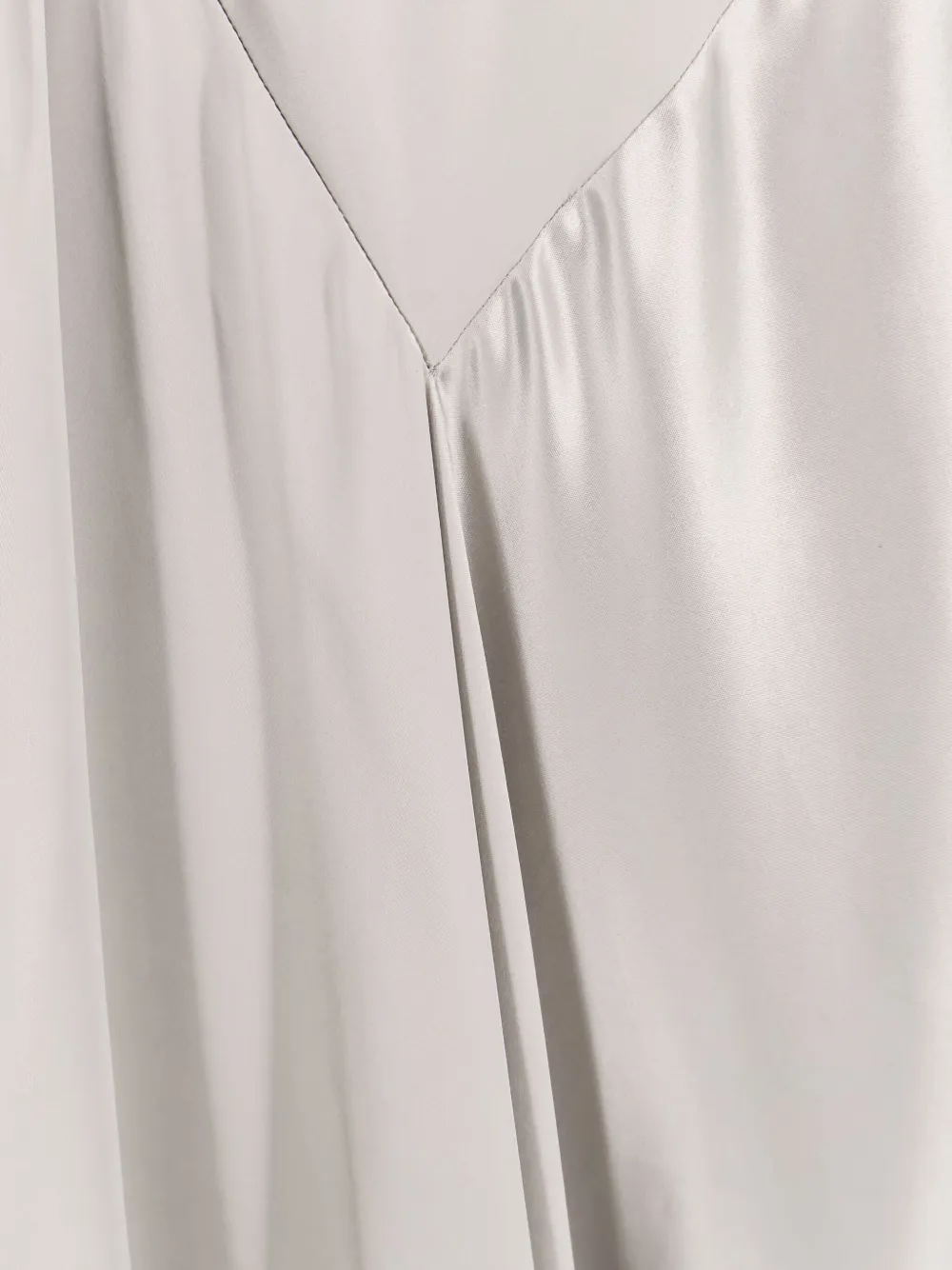 Alberta Ferretti Cut-out Long Sleeve Dress In Gray