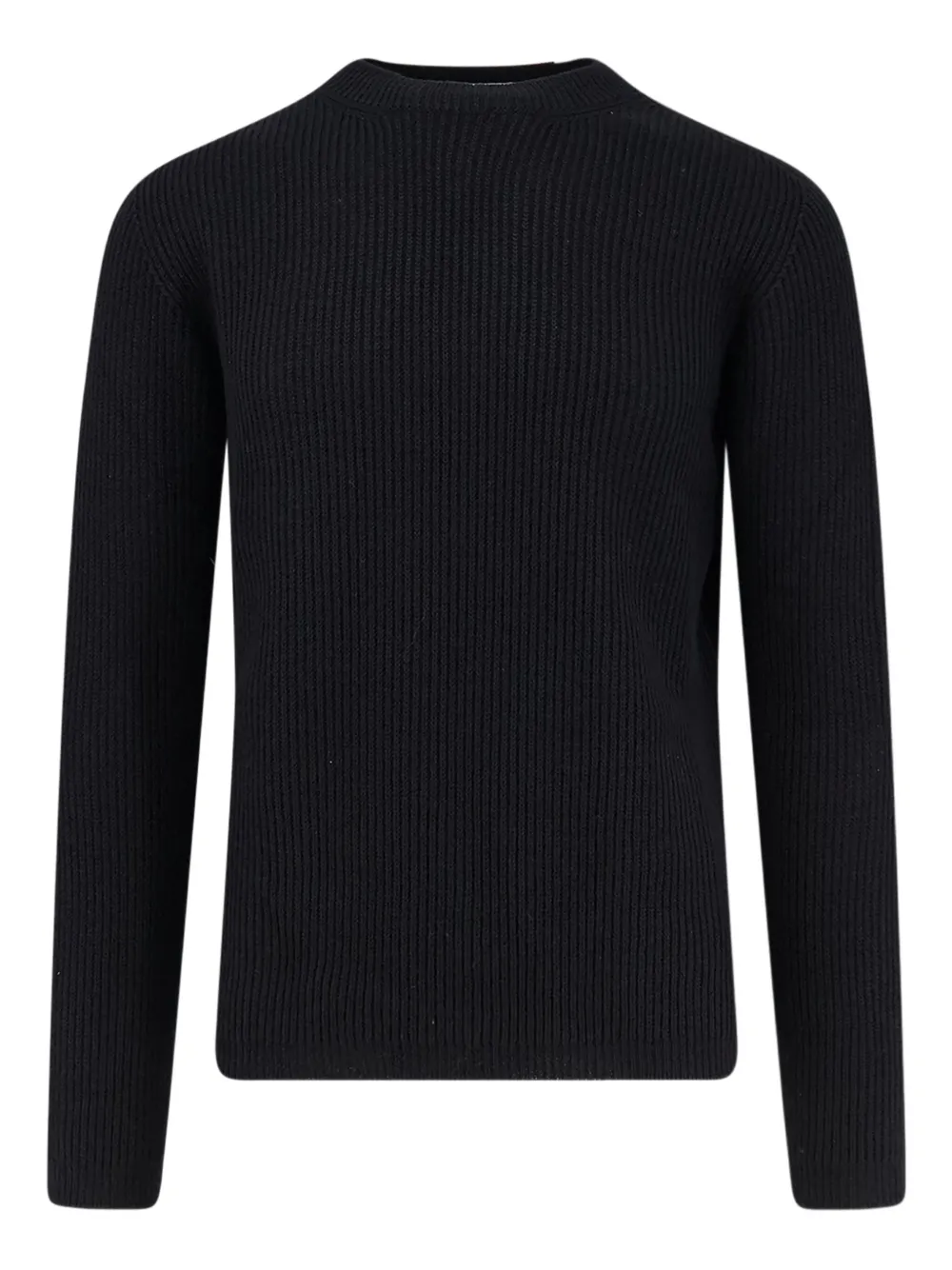 ALPHA STUDIO ribbed crew-neck sweater | noir | Image 1