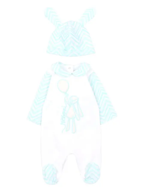 Missoni Kids Peter Pan-collar pajama set