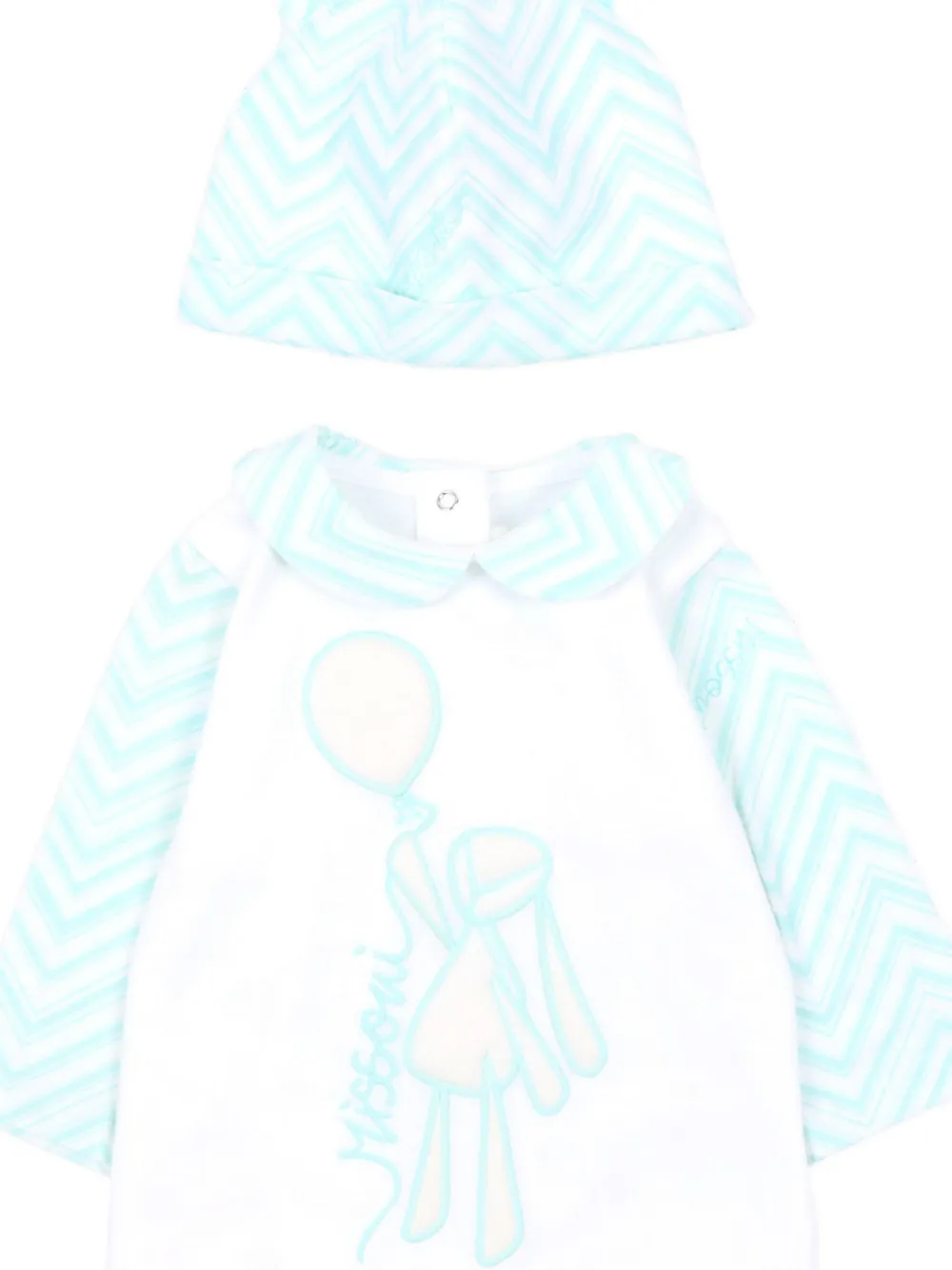 Missoni Peter Pan-collar Pajama Set In White