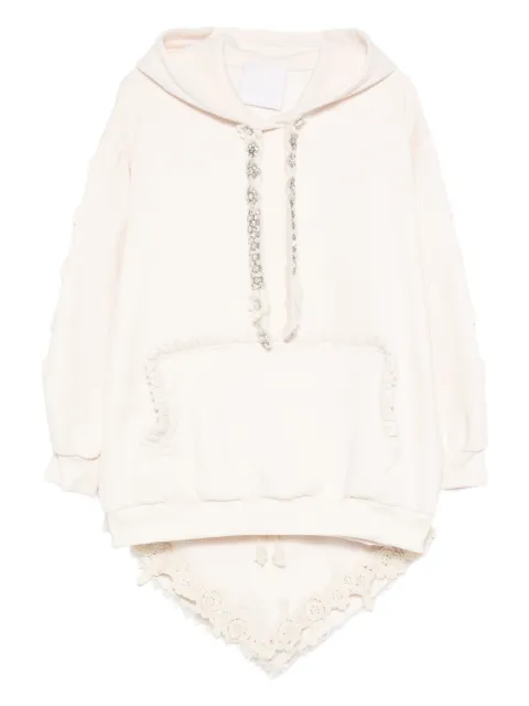 Loulou jewel-embellished shorts set (set of two)