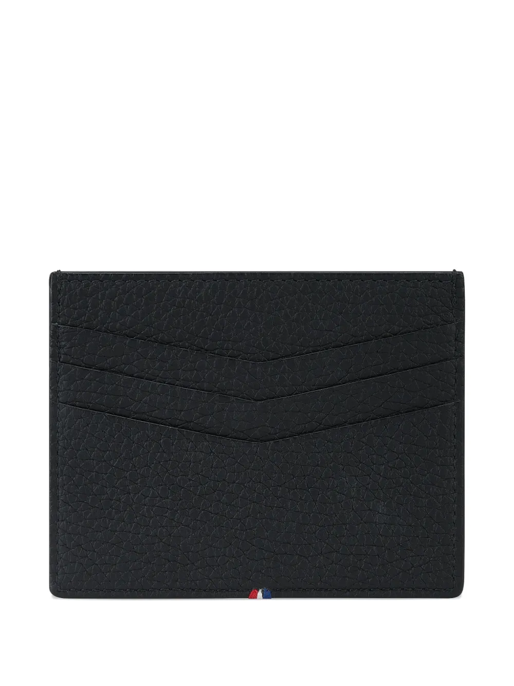 St Dupont Textured Card Holder In Black
