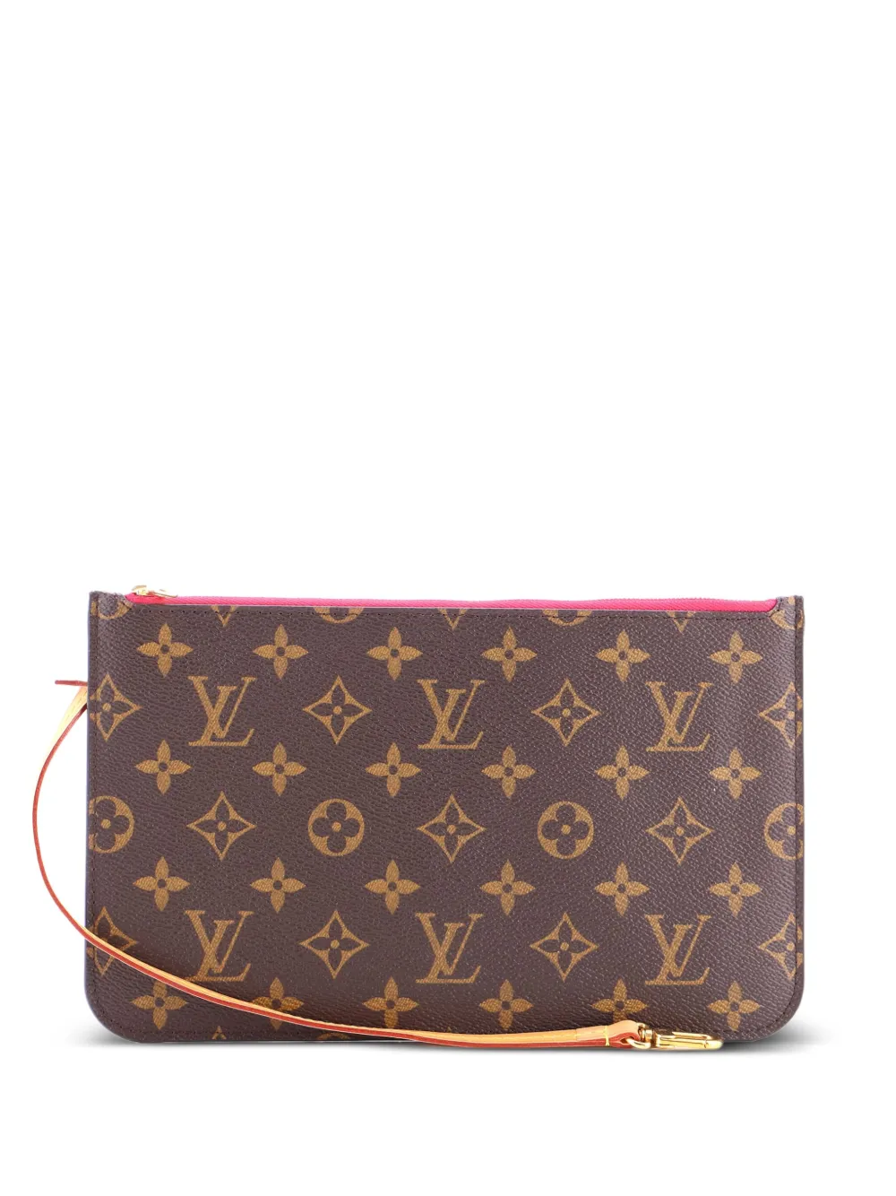 Louis Vuitton Pre-Owned Neverfull Pochette Monogram Canvas Large pouch Louis Vuitton Pre-Owned Neverfull Pochette Monogram Canvas Large pouch