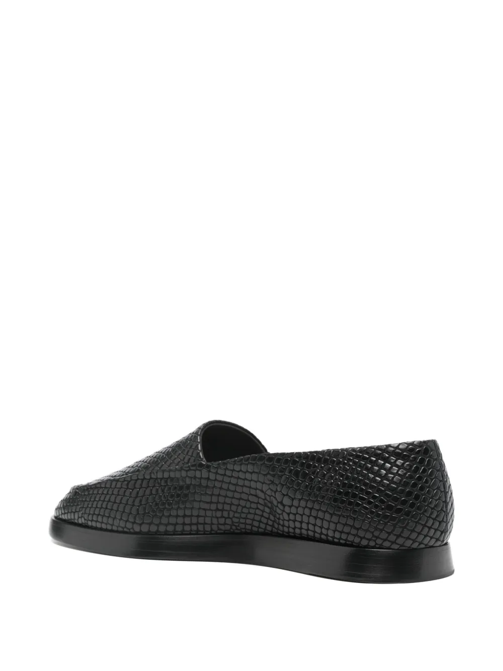 Fear Of God embossed loafers Zwart