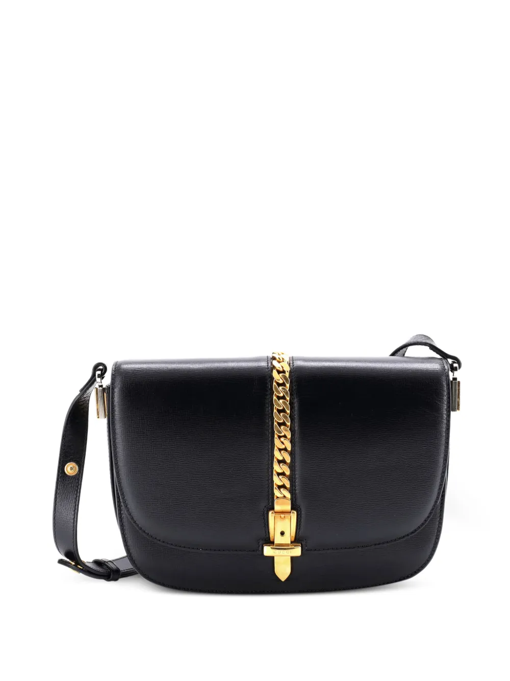 Gucci Pre-Owned Sylvie 1969 Shoulder Bag Leather Small crossbody bag -