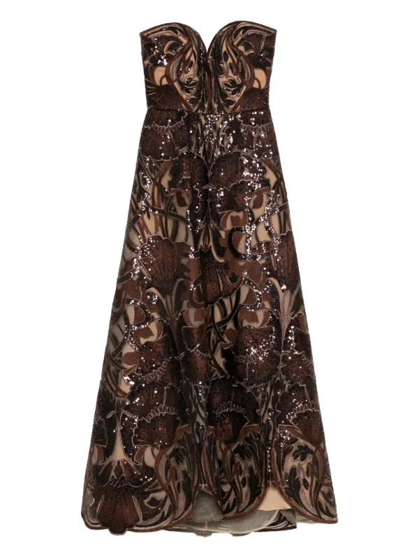 embellished embroidered maxi dress Kassia Blush Embellished Maxi Dress – Frock and Frill
