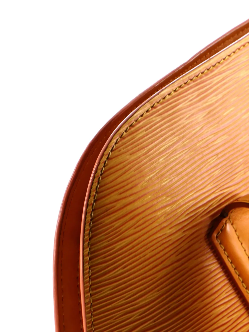 LOUIS VUITTON Pre-owned Lussac Handbag Epi Leather Shoulder Bag In Yellow