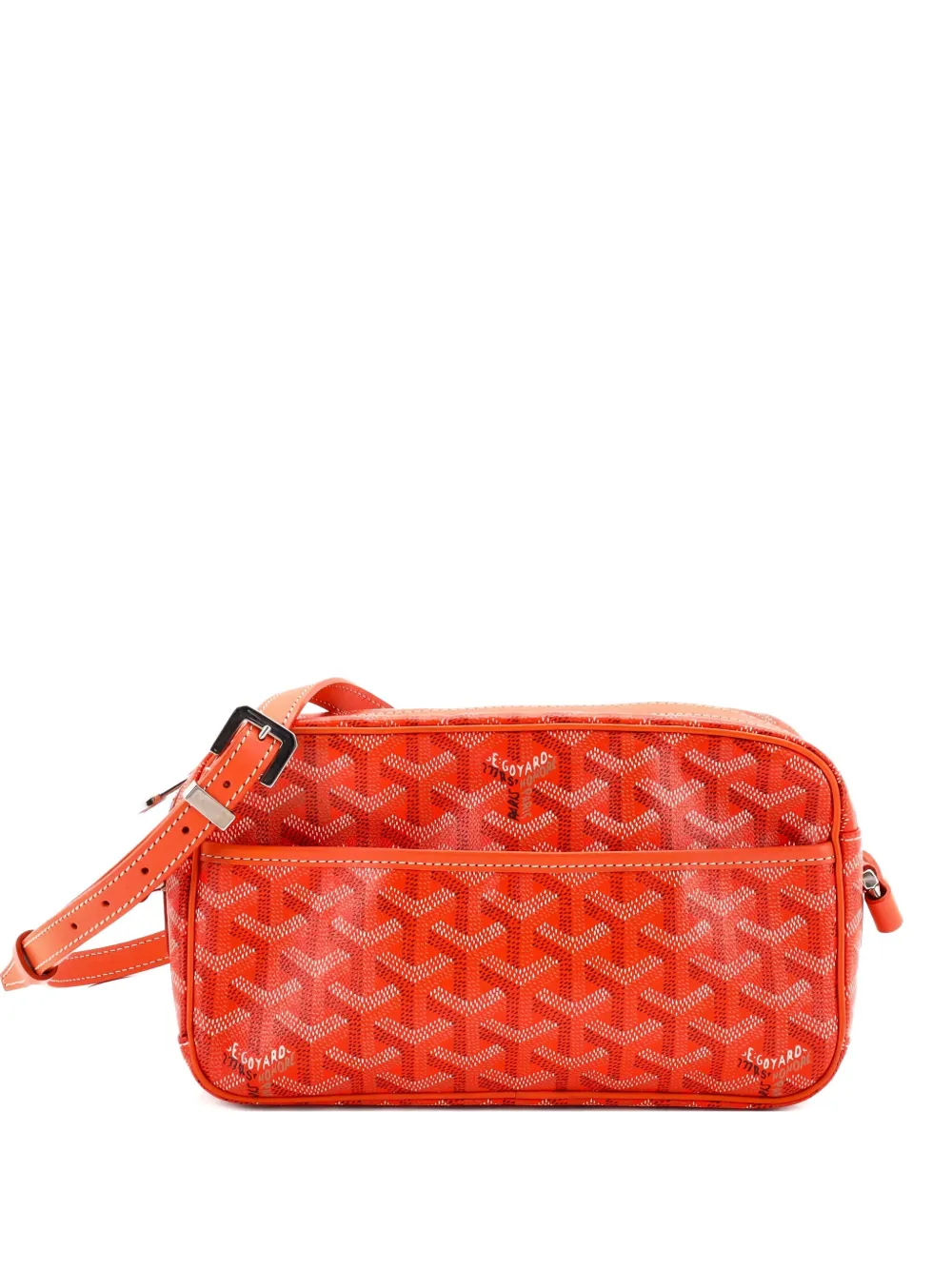 Goyard Pre-Owned Cap Vert Bag Coated Canvas crossbody bag | Orange | Image 1