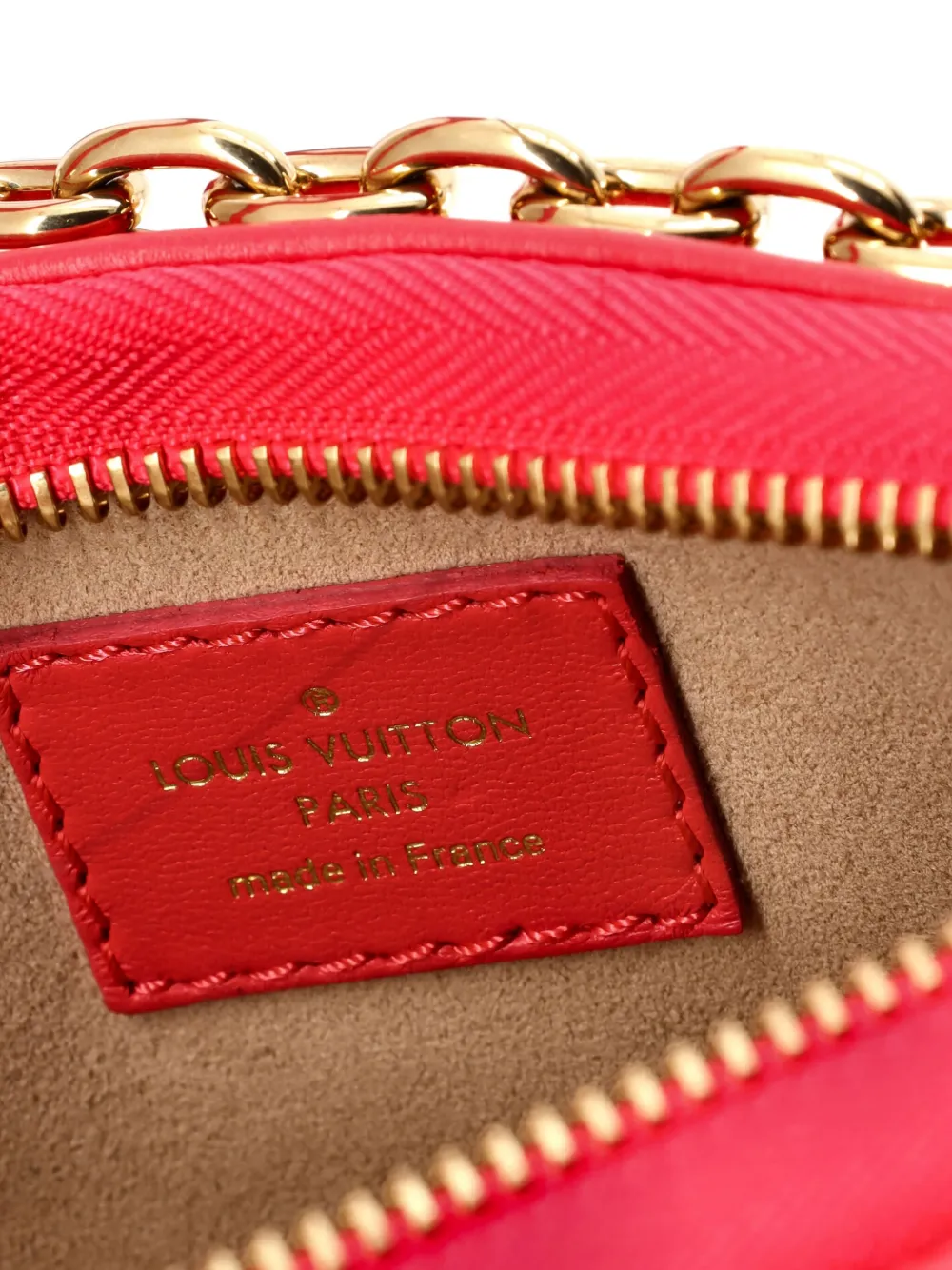 Pochette Troca Damier Quilted Lambskin Mm Shoulder Bag